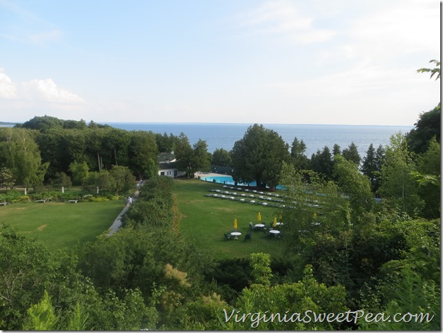 Lawn and Pool Grand Hotel Mackinac Island