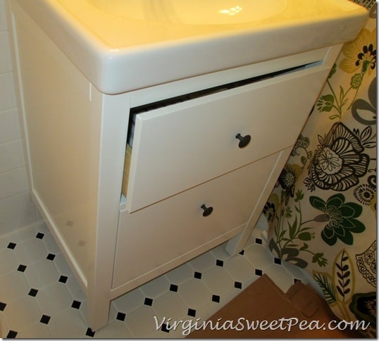 Ikea sink cabinet drawers