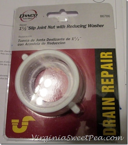 Danco 1.5" Slip Joint Nut with Reducing Washer