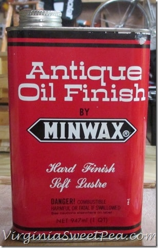 Minwax Antique Oil Finish