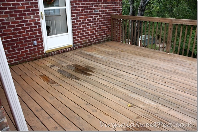 After - Entire Deck Cleaned