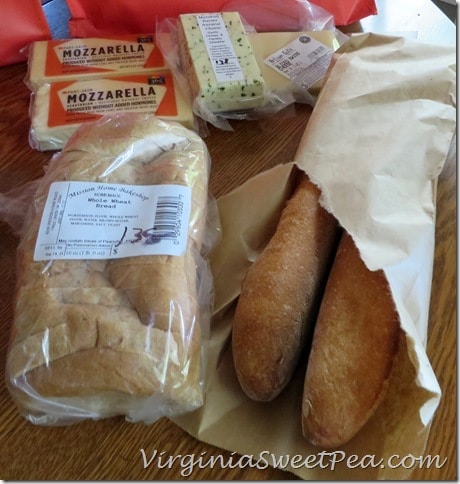 Cheese and Bread from Relay Foods