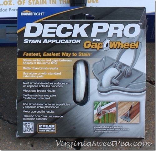 Deck Pro Stain Applicator