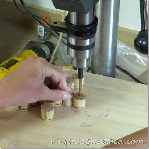 Drilling Hole in Ornament