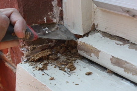 How to Repair a Rotten Window Sill