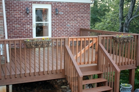 Staining Our Deck–Part Two