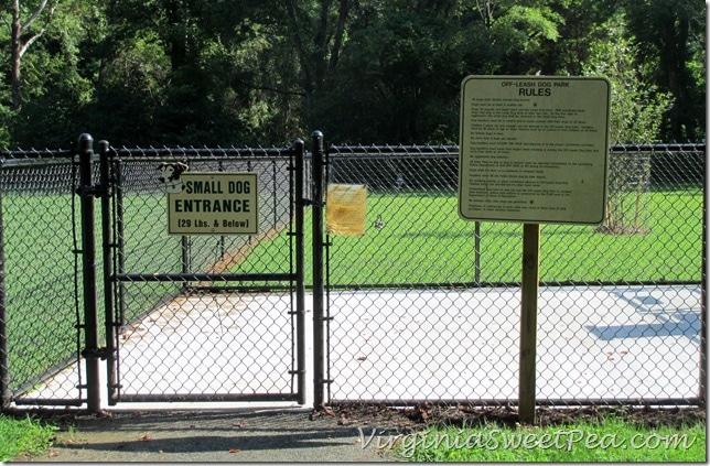 Lynchburg Dog Park - Small Dog Entrance