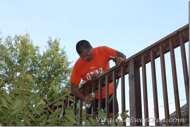 Mr. SP Scrubbing the Rails