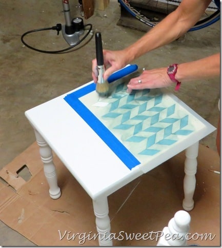 Stenciling the Table2