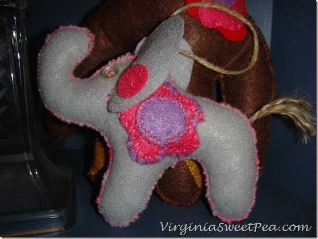 Felt Animal Elephant