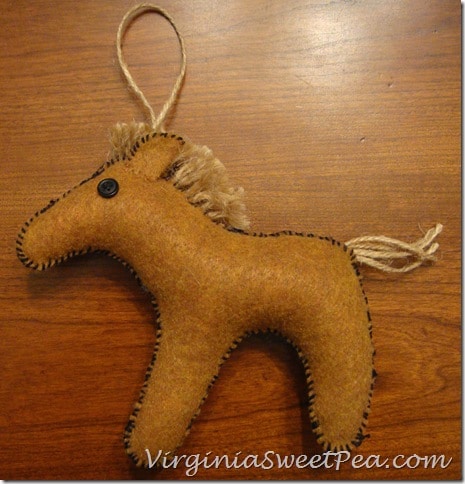 Felt Animal Horse