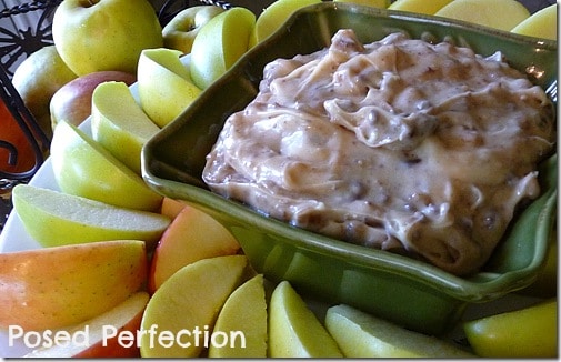 Autumn Apple Brickle Dip