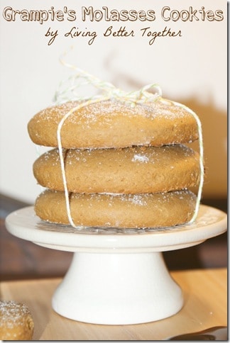 Grampie's Molasses Cookies