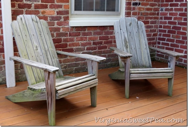 Adirondack Chairs - Before