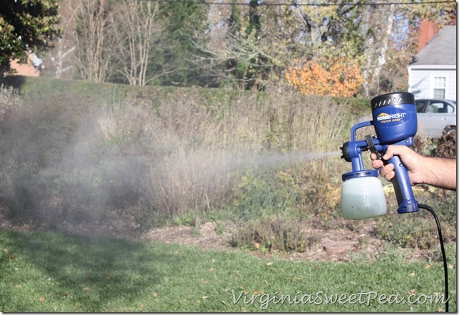 Cleaning the HomeRight Sprayer