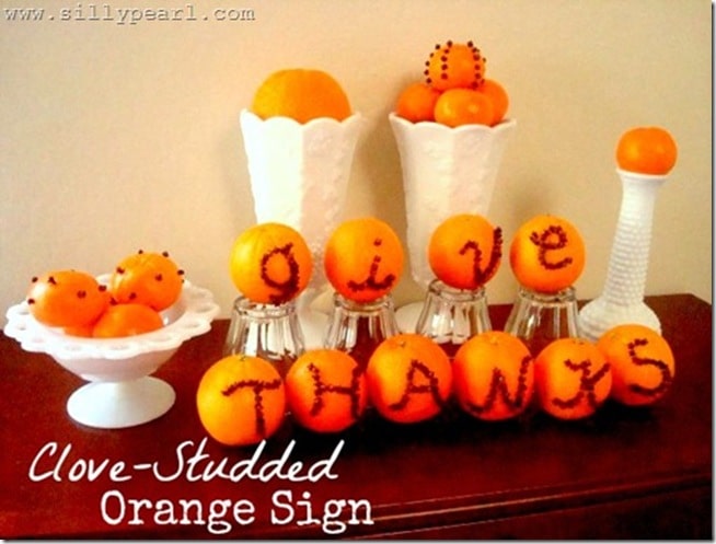 Clove-Studded Orange Sign by The Silly Pearl