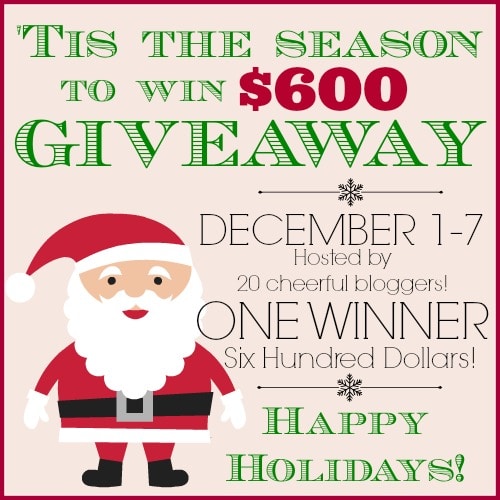 December 1-7 Giveaway