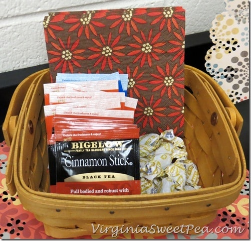 Halls and Bigelow Tea in my Classroom #americastea