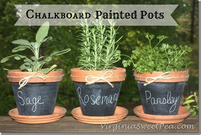 Chalkboard-Paint-Pots by virginiasweetpea.com