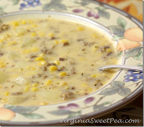 Corn Chowder with Sausage2