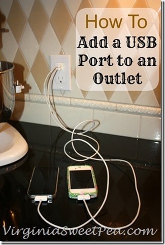 How-to-Add-a-USB-Port-to-an-Outlet by virginiasweetpea.com