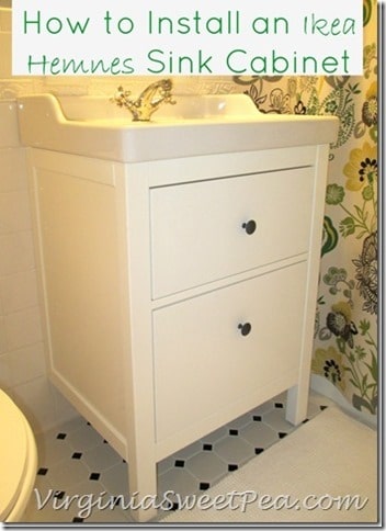 How to Install an Ikea Hemnes Sink Cabinet