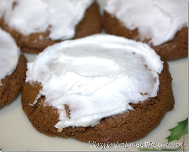 Iced Ginger Cookies