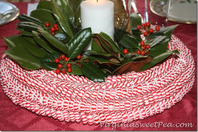 Peppermint Candy Wreath 