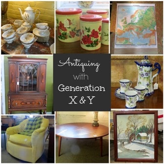 Generation X and Y go Antiquing