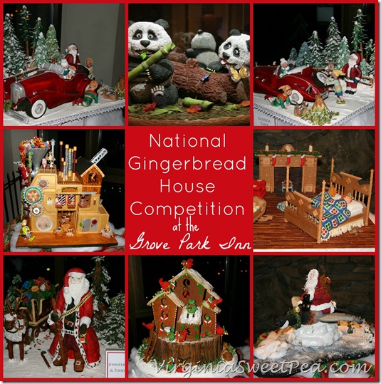 National Gingerbread House Competition at the Grove Park Inn