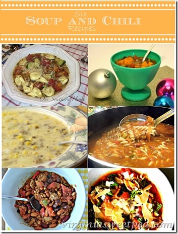 Six Soup and Chili Recipes