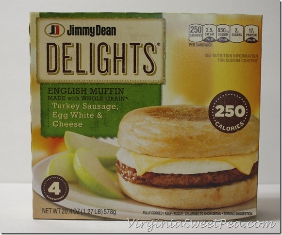 Jimmy Dean Delights English Muffin with Turkey Sausage