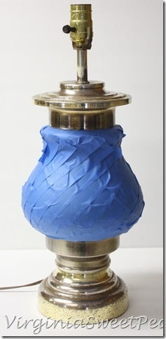 Lamp with middle taped
