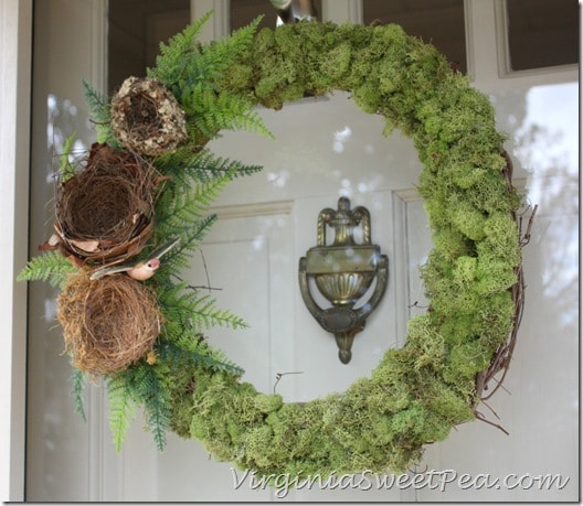 Moss and Nest Wreath