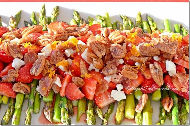 Asparagus Strawberry Salad