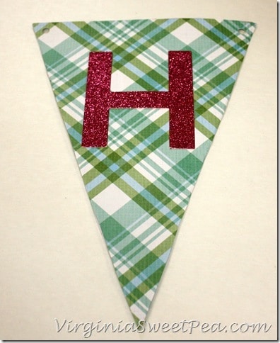 Cereal Box Pennant Instructions