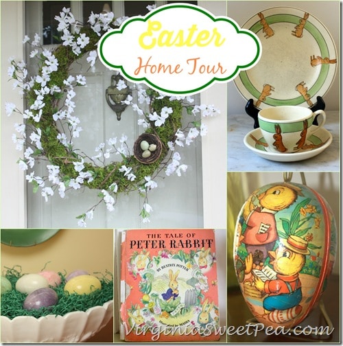 Easter Home Tour at virginiasweetpea.com