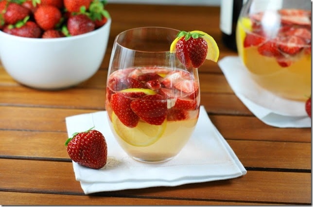 Fresh Strawberry Sangria