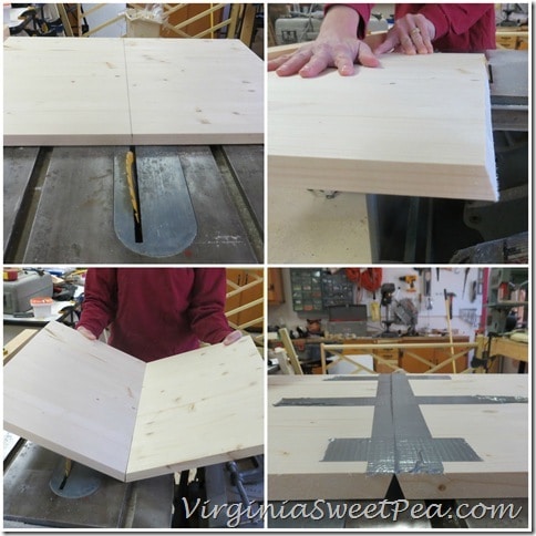 How to make the shelves for Plow and Hearth Table