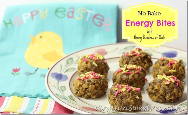 No Bake Energy Bites with Honey Bunches of Oats