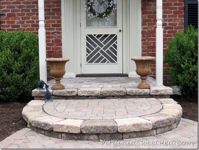 Empty Urns on Front Porch