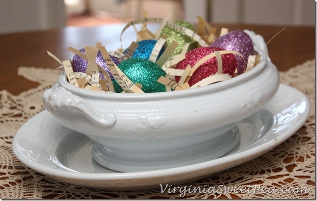 Glittered Easter Eggs6