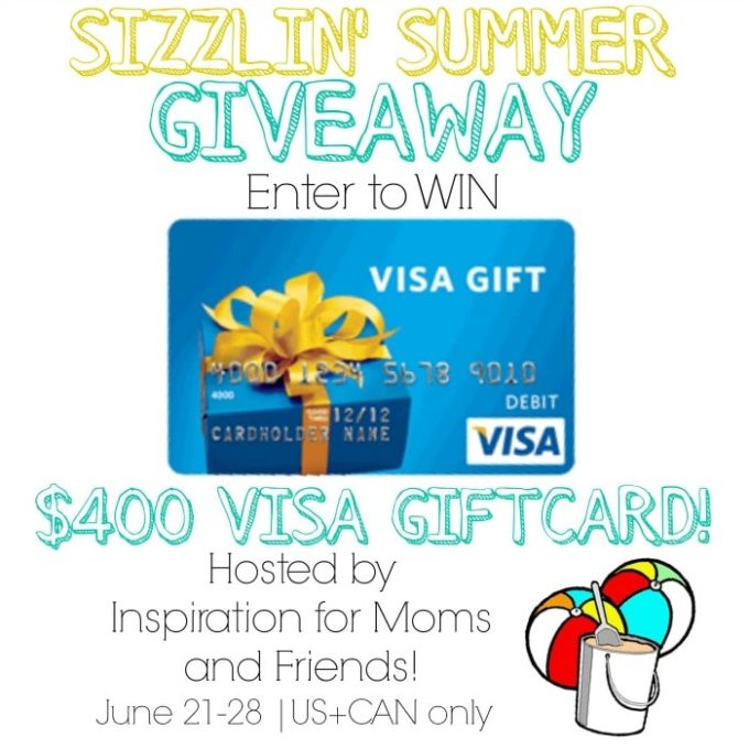 400 Visa Gift Card Giveaway