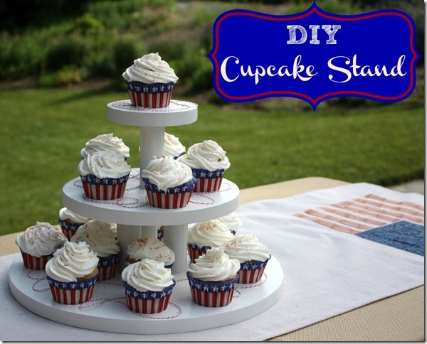 DIY Cupcake Stand by virginiasweetpea.com