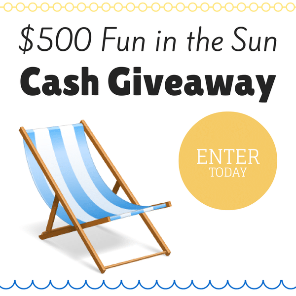 Fun in the Sun Cash Giveaway