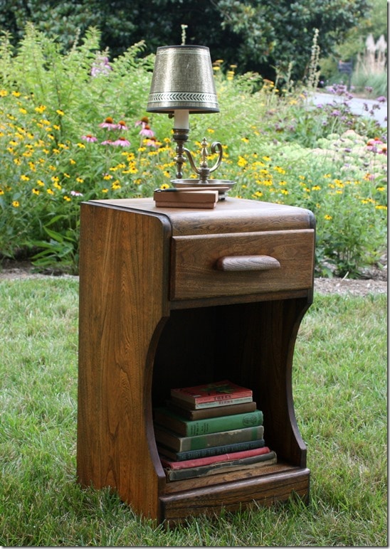 Vintage Bedside Table Refinished