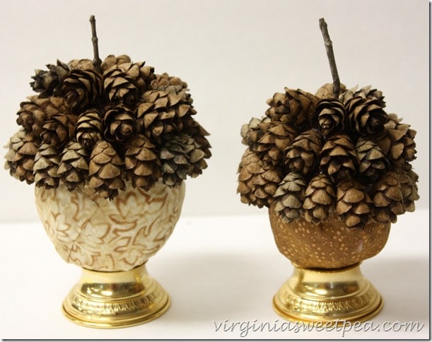 DIY Faux Acorns