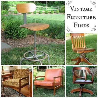 My Latest Vintage Furniture Finds