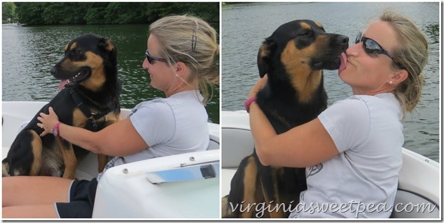 Sherman Skulina Love Boating at Smith Mountain Lake