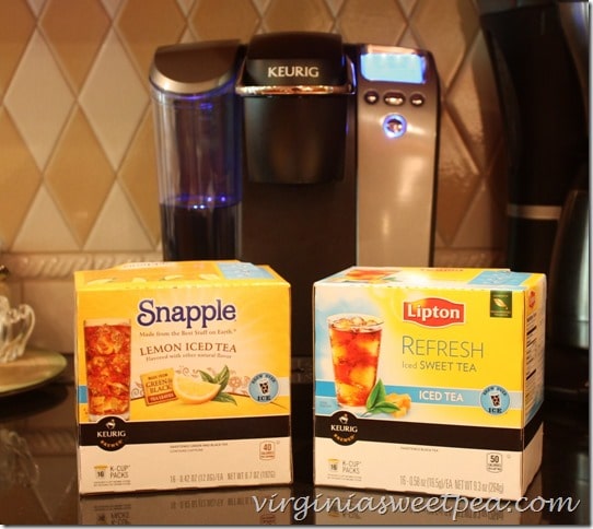 Snapple Lemon Iced Tea and Lipton Brew over Ice Tea  #BrewOverIce #BrewItUp #shop